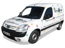 Paintball Van